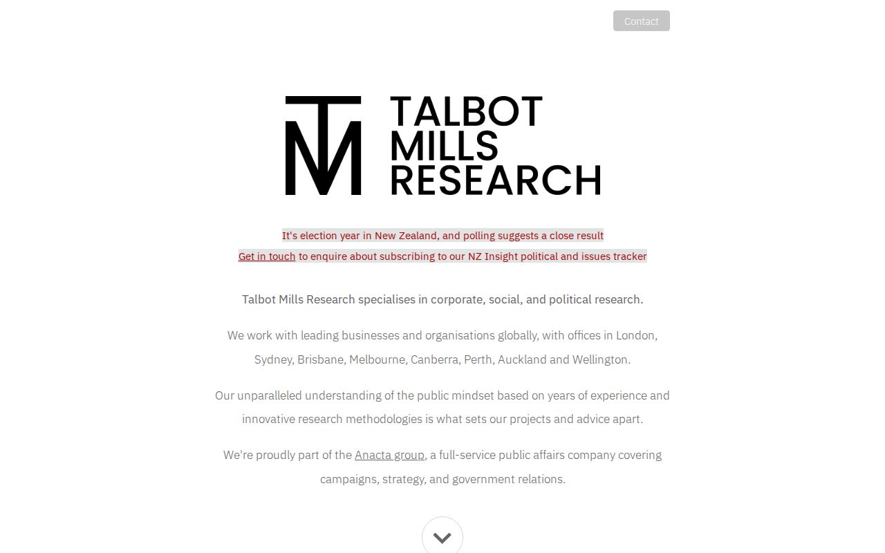 Talbot Mills Research Ltd